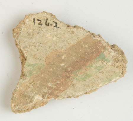 Wall plaster fragment