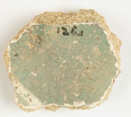 Wall plaster fragment