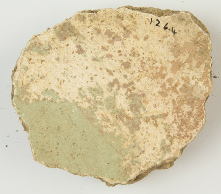 Wall plaster fragment