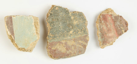 Wall plaster fragment