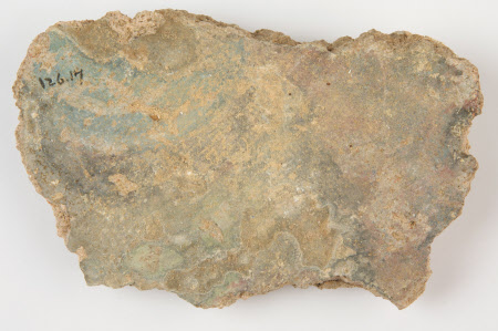 Wall plaster fragment