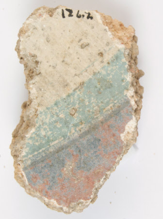 Wall plaster fragment