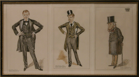 Sir Winston Leonard Spencer Churchill, KG, DL, OM, CH, PC, MP (1874 - 1965), Lord Randolph Henry ...