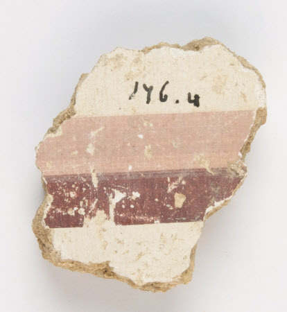 Wall plaster fragment