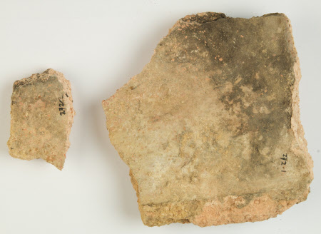 Wall plaster fragment