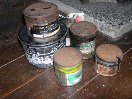 Printer's ink tin