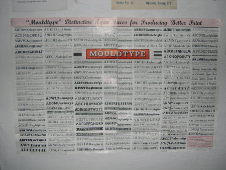 Advertisement poster