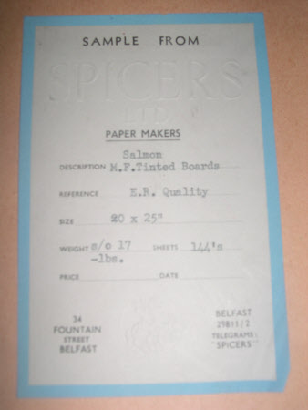 Paper sample