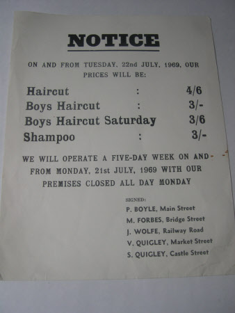 Advertisement poster
