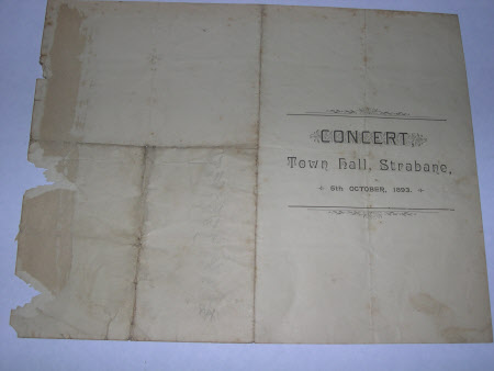 Concert programme