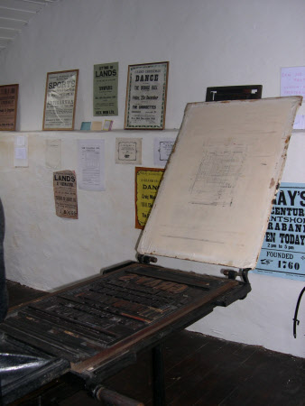 Gray’s Printing Press © National Trust / Mervyn Robb