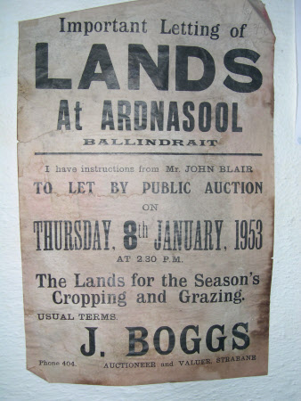 Auction poster
