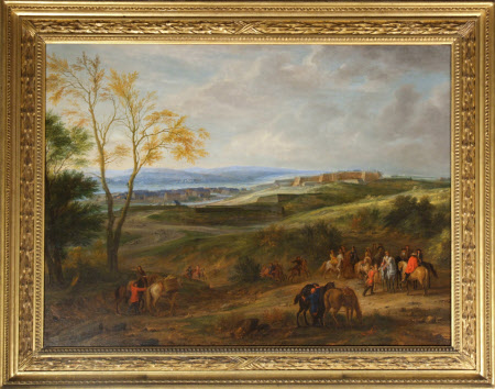 King Louis XIV, King of France (1638–1715) at Charleroi