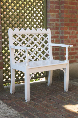 Pair of garden chairs