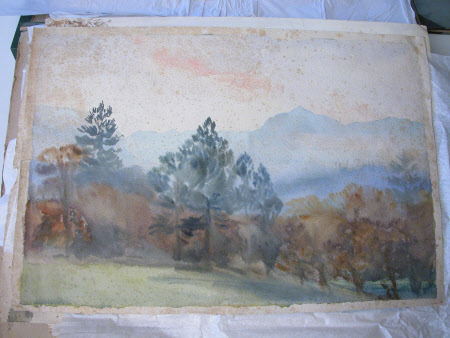 Watercolour drawing