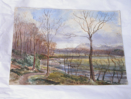 Watercolour drawing