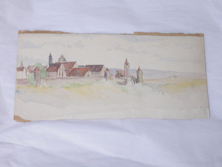 Watercolour drawing