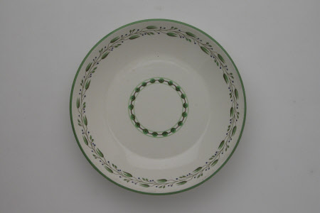 Breakfast cup saucer