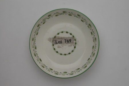 Breakfast cup saucer