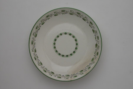 Breakfast cup saucer