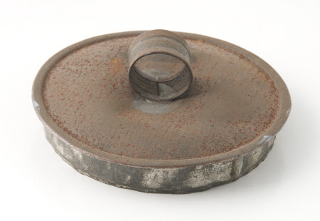 Cream can lid