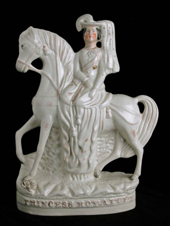 Princess Victoria Adelaide Mary Louise, Princess Royal, Empress of Prussia (1840–1901) on Horseback