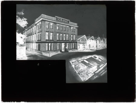 Whole plate monochrome negative