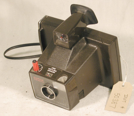 Polaroid Super Swinger camera.