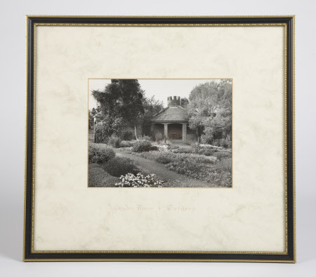 Garden Room and Borders view of the Formal Garden