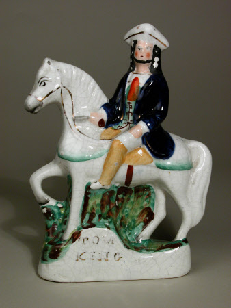 Tom King (d.1737) on horse back