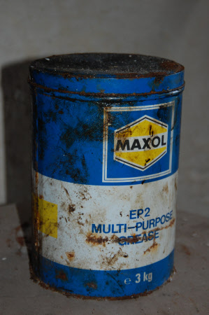 Grease tin