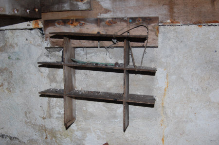 Mural shelves