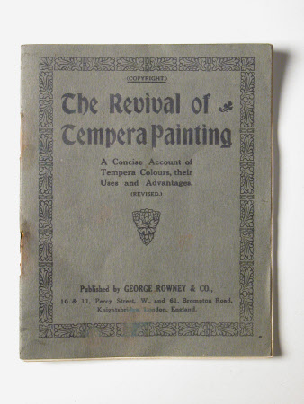 The revival of tempera painting . a concise account of tempera colour, their uses and advantages ...