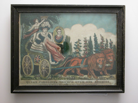 Queen Caroline's Triumph over her enemies (Queen Caroline (of Brunswick-Wolfenbüttel) (1768-1821) ...