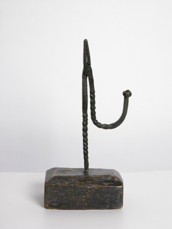 Rush light holder