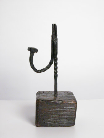 Rush light holder