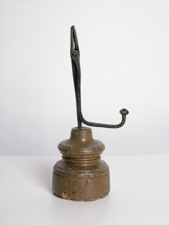 Rush light holder