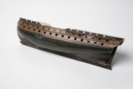 Miniature model ship
