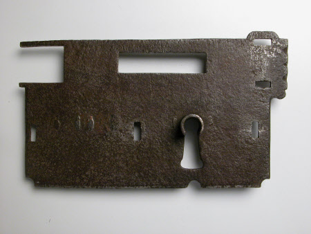 Lock backplate