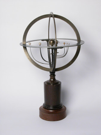 Armillary heliocentric planetarium