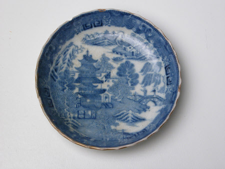 Tea bowl saucer