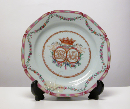Armorial plate