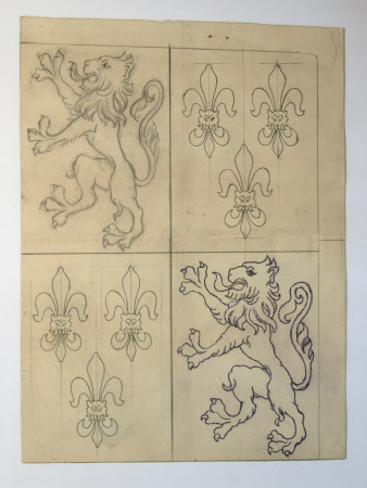 Pencil and ink drawing