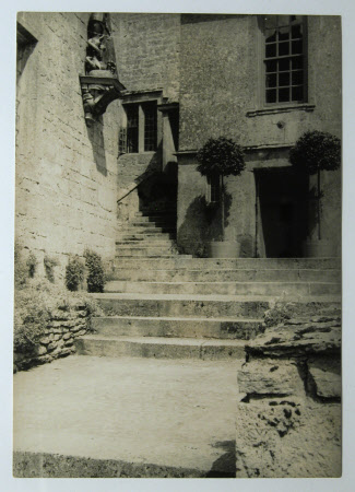 Back of manor house