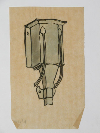 Ink and watercolour drawing