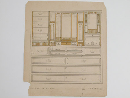 Pencil and ink drawing