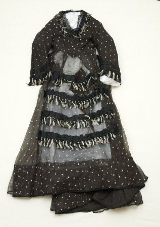 Half mourning dress