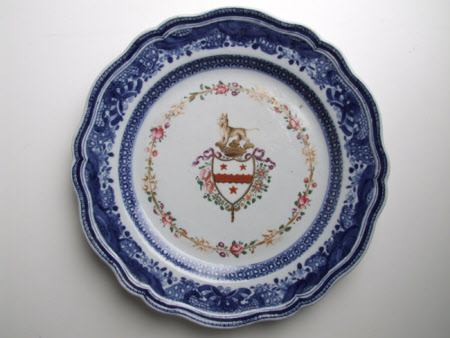 Armorial plate