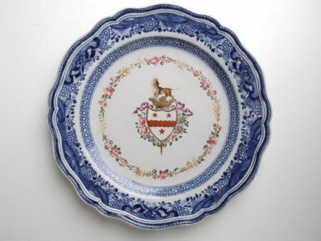 Armorial plate