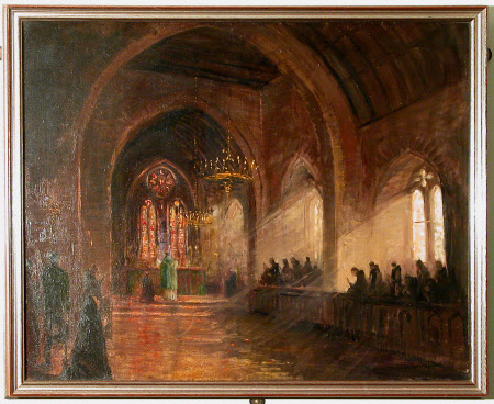 A Place of Pilgrimage 1262 AD (Church Interior)